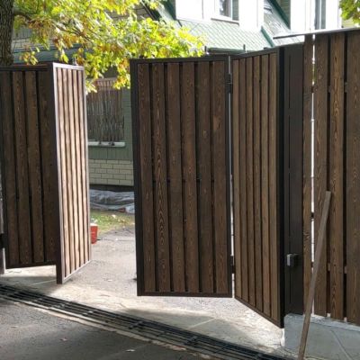 Купите и Закажите Ворота Гармошка: Лучшая Цена от 46363 руб, Установка под Ключ и Доставка в Саратове и по Области